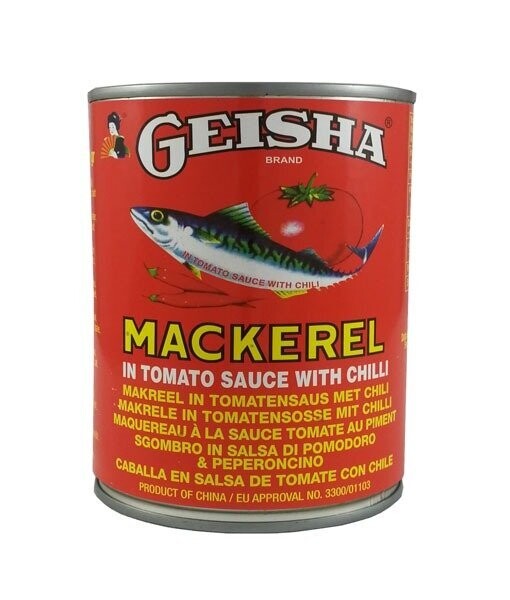 Geisha Mackerel In chilisaus