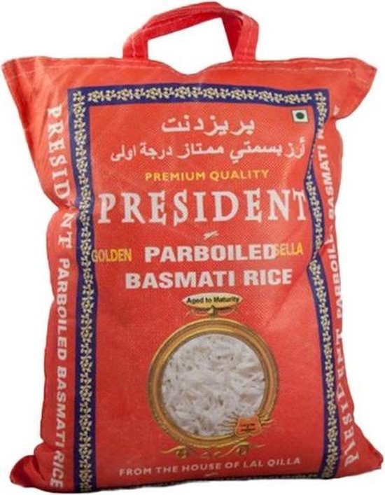 President Golden Sella Parboiled Basmati 5kg