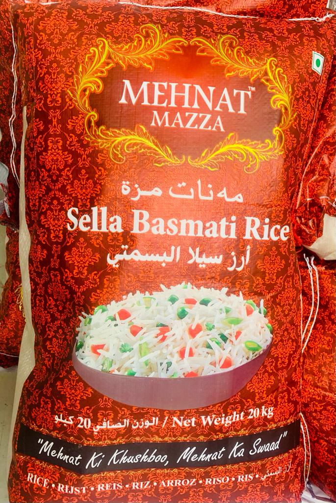 Mehnat Mazza Basmati Rice 20kg