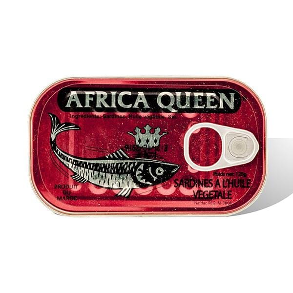 Africa Queen Sardines 125gr