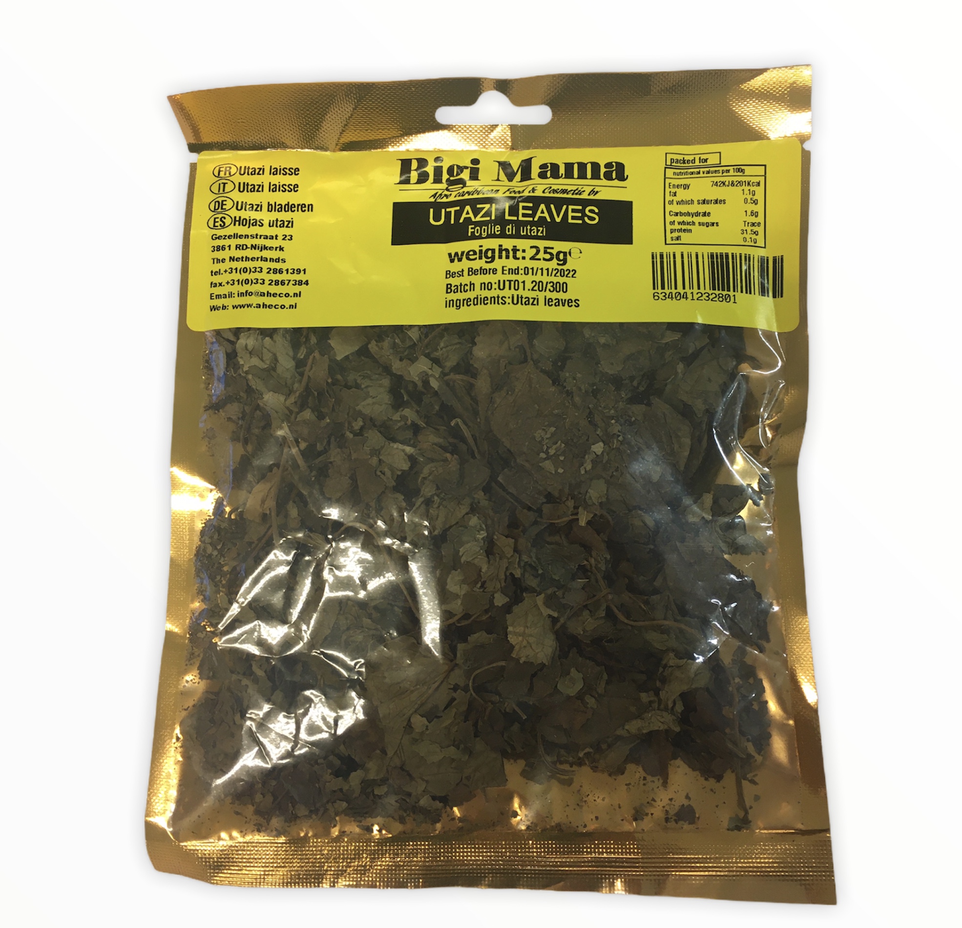 Bigi Mama Uziza Leaf Dry 25g