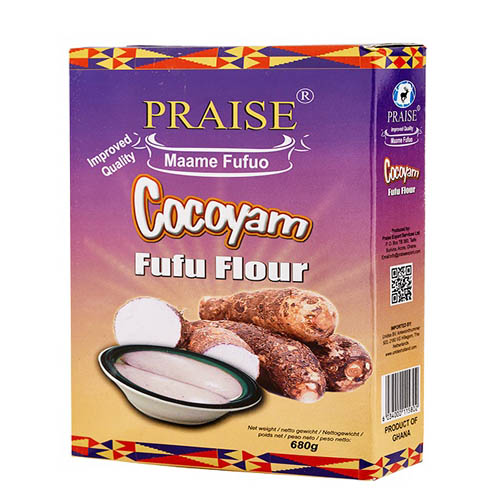 Praise Cocoyam Fufu 680gr
