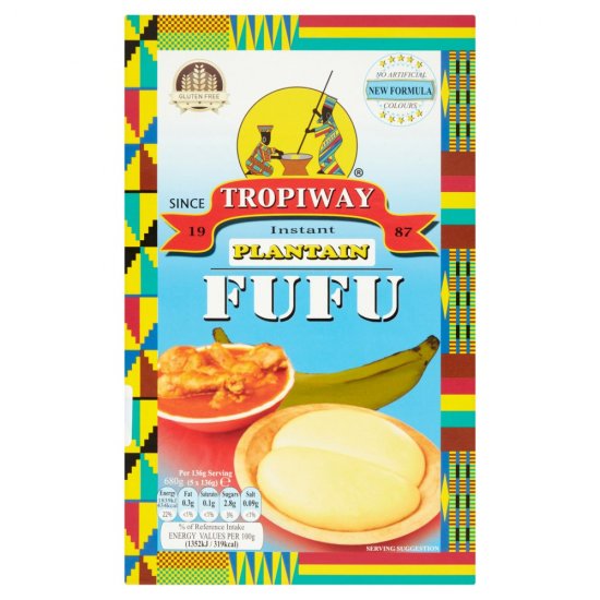 Tropiway plantain fufu flour 680gr is