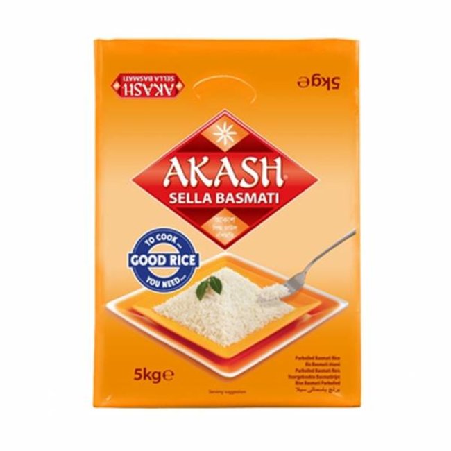 Akash Sella Basmati Rice 5kg