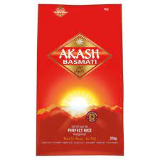 Akash Basmati rice 20kg