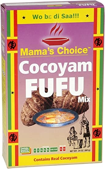 Mama’s choice Cocoyam fufu mix 624gr