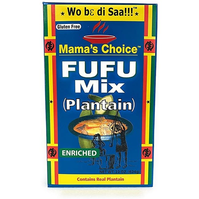 Mama’s choice Plantain fufu mix 624gr